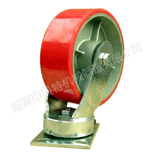 怎么設計重型腳輪的旋轉板?